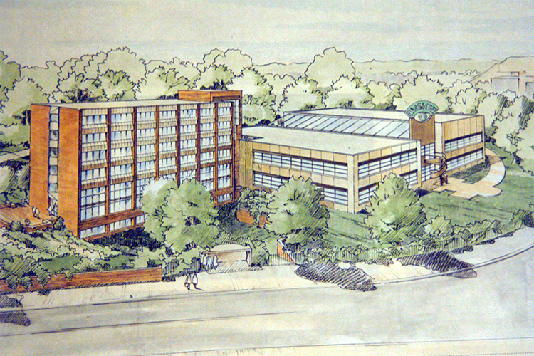 Auf Initiative der Stadt Oberhausen wird 1990 das gemeinnützige Institut für Umwelt- und Sicherheitstechnik e.V. (UMSICHT) gegründet. 